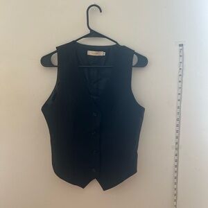 Classic Women Black Vest